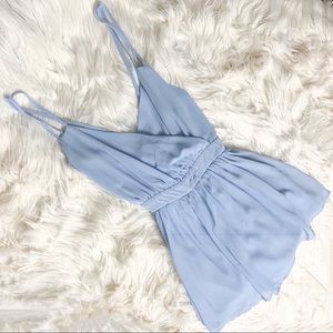 Showpo Romper Playsuit in Baby Blue